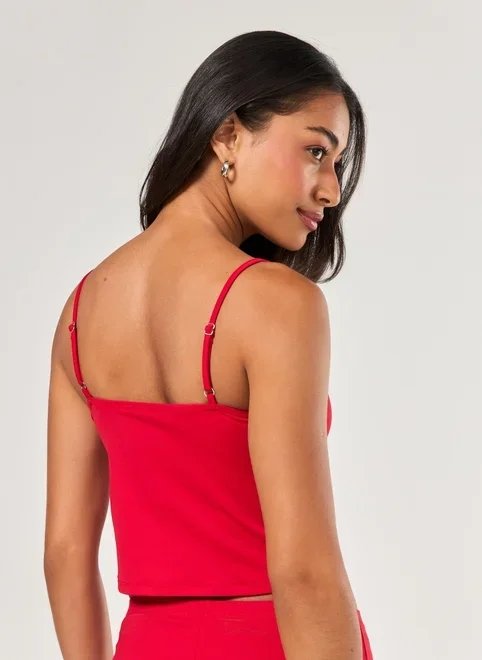 cropped poliamida vermelho estrelas cropped poliamida vermelho estrelas