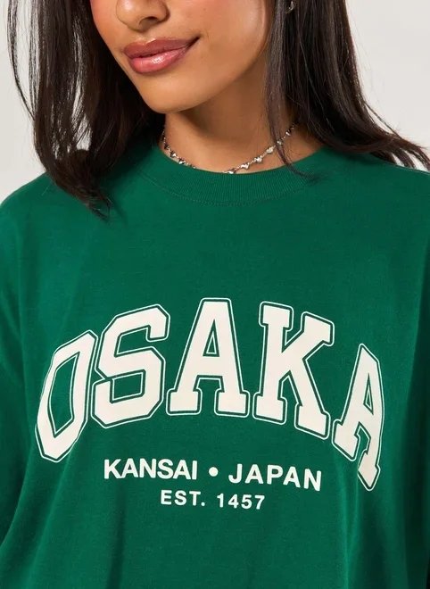 camiseta verde osaka camiseta verde osaka