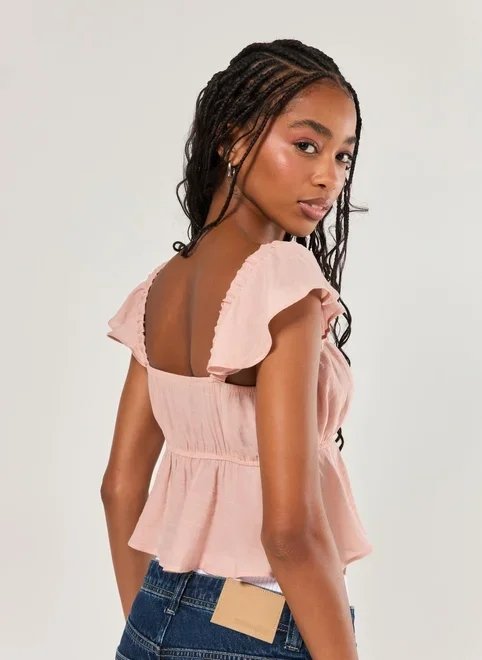 regata tipo batinha babados regata tipo batinha babados