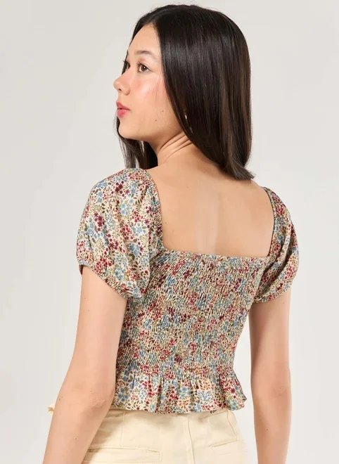 blusa cropped latex florida blusa cropped latex florida