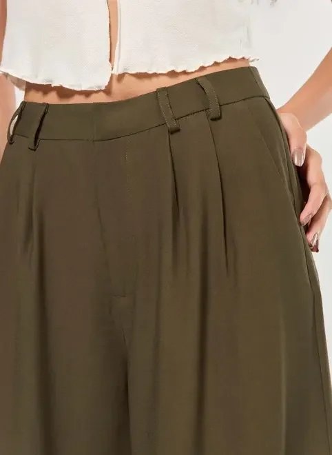 calça alfaiataria pregas wide leg calça alfaiataria pregas wide leg