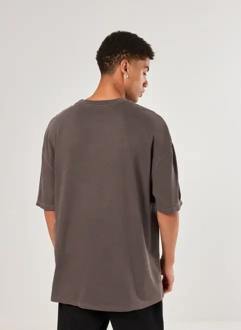 camiseta oversized malhão estonada smile camiseta oversized malhão estonada smile