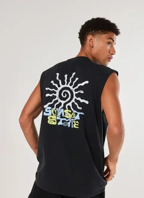 regata sleeveless marmorizada sunset regata sleeveless marmorizada sunset