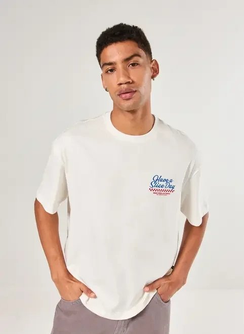 camiseta box off-white slice camiseta box off-white slice