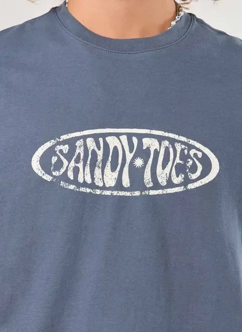 camiseta box sandy toes camiseta box sandy toes