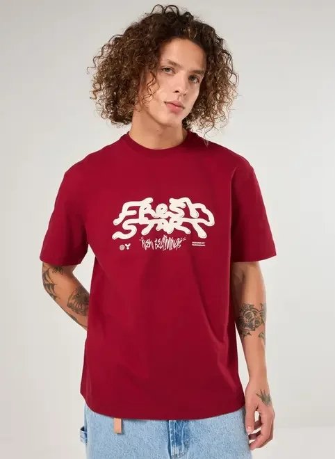 camiseta comfort vinho fresh camiseta comfort vinho fresh