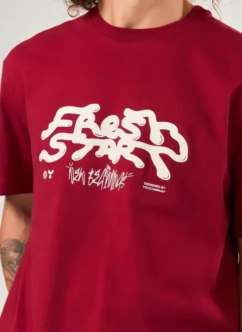 camiseta comfort vinho fresh camiseta comfort vinho fresh