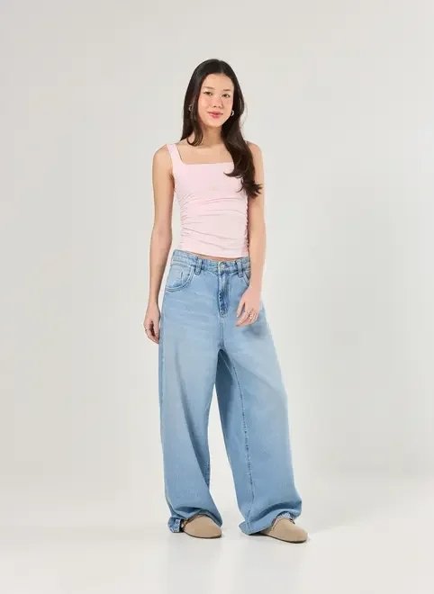 regata justa em tom pastel regata justa em tom pastel