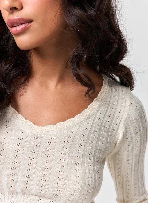 blusa manga longa retilínea decote v blusa manga longa retilínea decote v