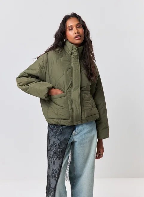 jaqueta bomber oversized verde jaqueta bomber oversized verde