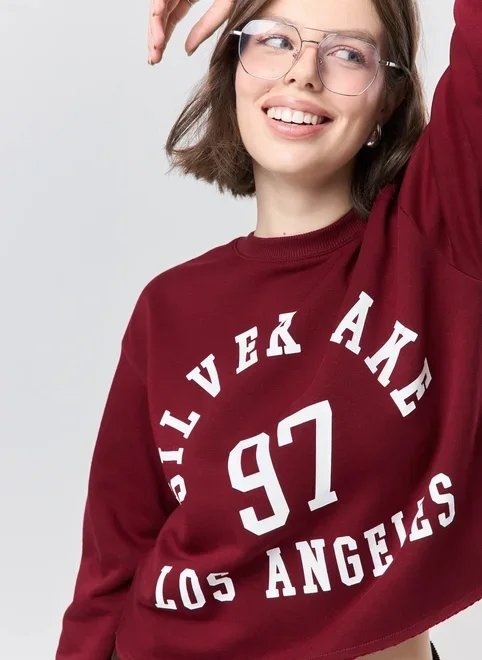 moletom vinho college los angeles moletom vinho college los angeles