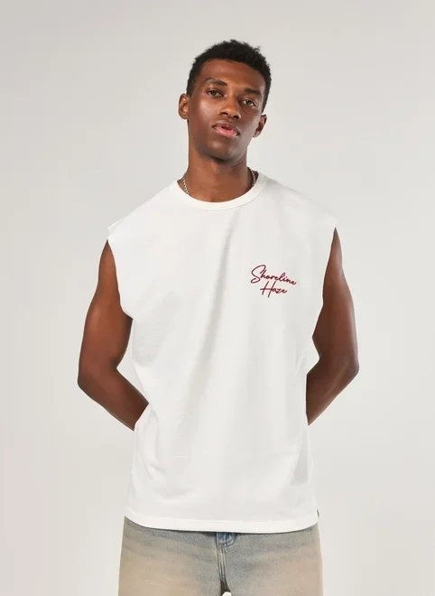 regata sleeveless comfort atoalhada bordado regata sleeveless comfort atoalhada bordado