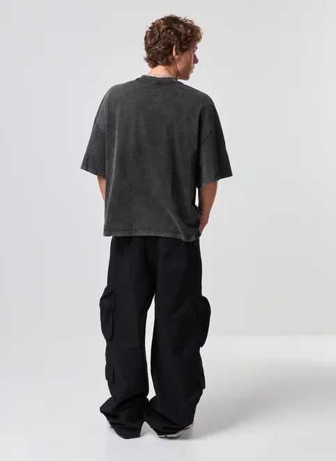 camiseta oversized cropped malhão marmorizada camiseta oversized cropped malhão marmorizada