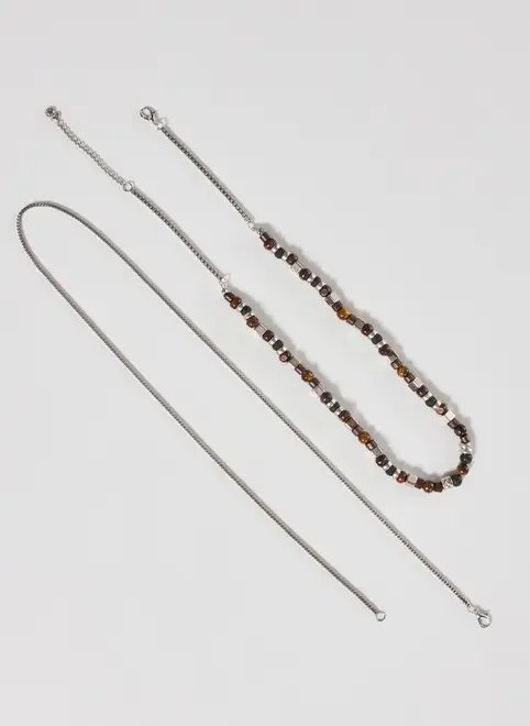 conjunto colares miçangas de madeira conjunto colares miçangas de madeira