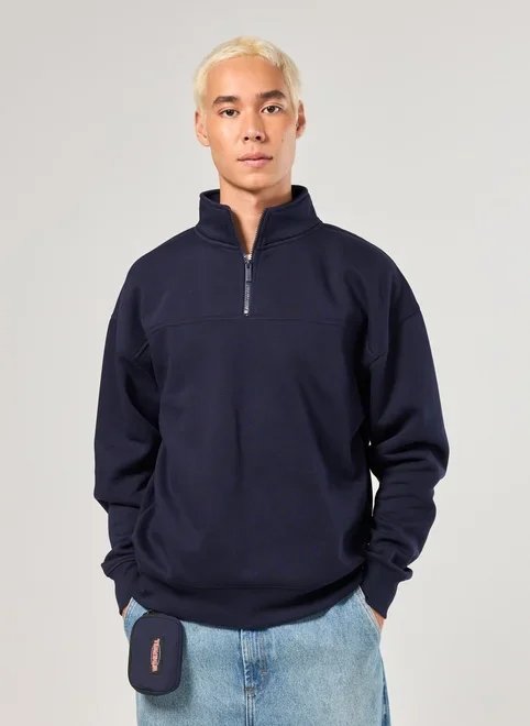 moletom gola alta half ziper moletom gola alta half ziper