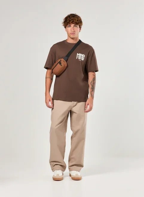 camiseta comfort malhão marrom mind camiseta comfort malhão marrom mind