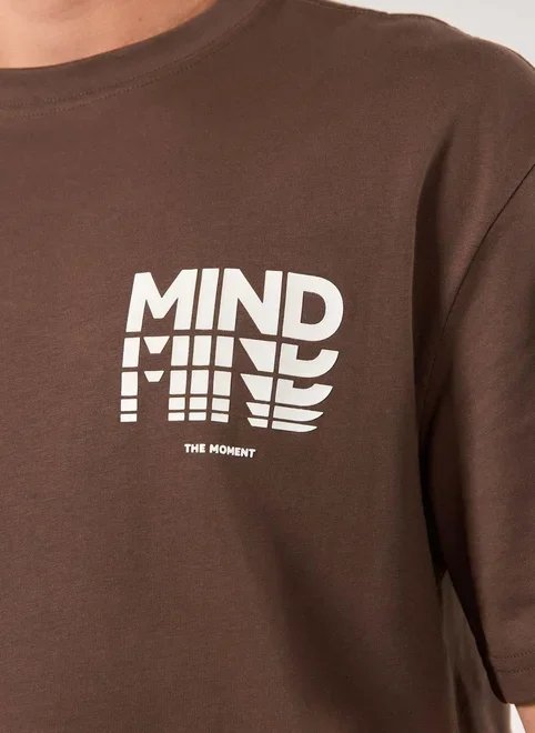 camiseta comfort malhão marrom mind camiseta comfort malhão marrom mind