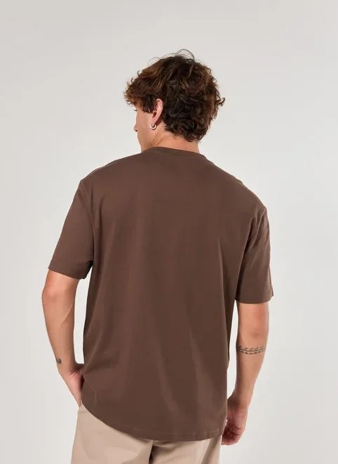 camiseta comfort malhão marrom mind camiseta comfort malhão marrom mind