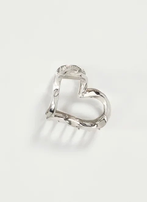 piranha prateada coração piranha prateada coração