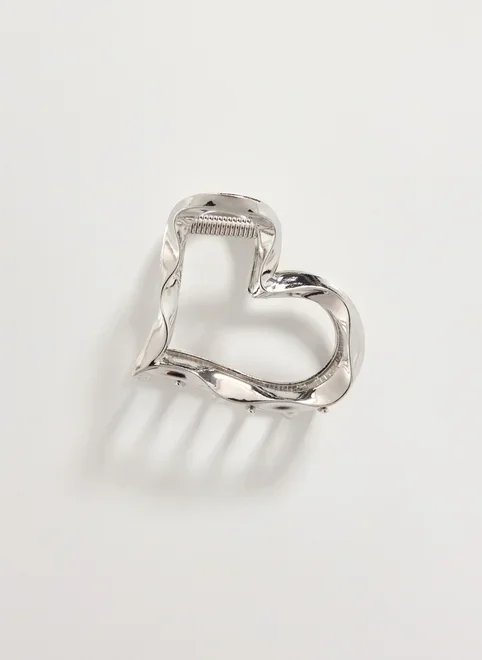 piranha prateada coração piranha prateada coração