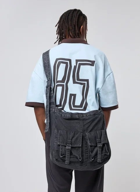 bolsa carteiro jeans bolsos cargo bolsa carteiro jeans bolsos cargo