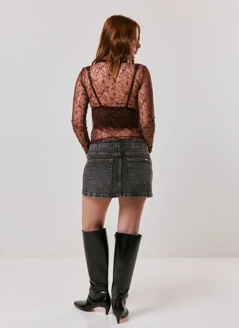 short saia micro cintura média short saia micro cintura média