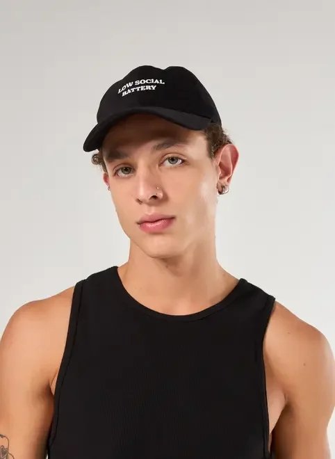 boné preto low battery boné preto low battery