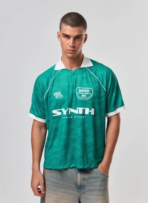 camiseta oversized polo verde esportiva camiseta oversized polo verde esportiva