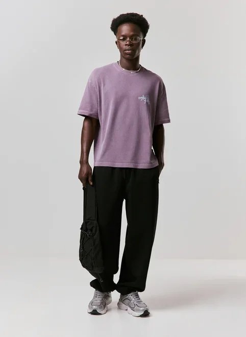 calça de moletom baggy calça de moletom baggy