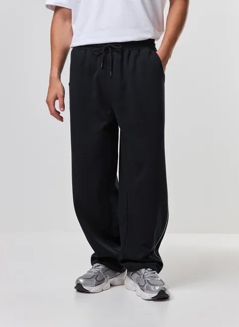 calça moletom esportiva listra calça moletom esportiva listra