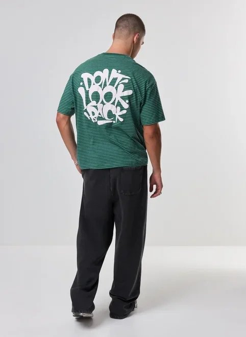 camiseta box listrada don't look back camiseta box listrada don't look back