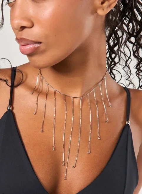 colar chuva correntes colar chuva correntes