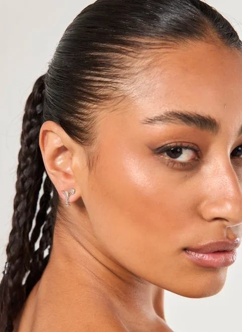 conjunto 9 brincos prateados glam conjunto 9 brincos prateados glam