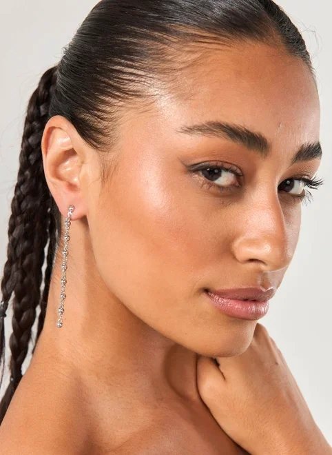 conjunto 9 brincos prateados glam conjunto 9 brincos prateados glam