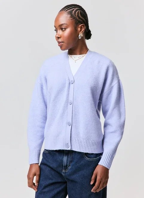 cardigan tricô lavanda cardigan tricô lavanda