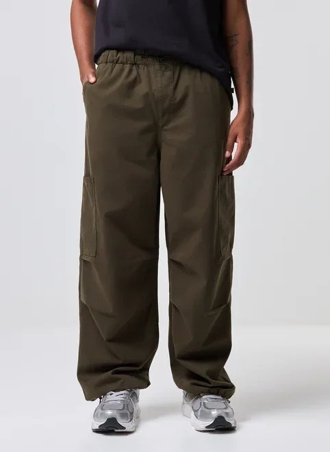 calça sarja parachute cargo calça sarja parachute cargo