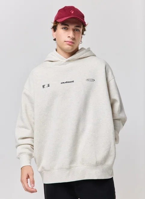 moletom canguru oversized cinza mescla moletom canguru oversized cinza mescla