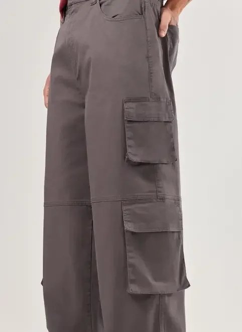 calça sarja baggy cargo calça sarja baggy cargo
