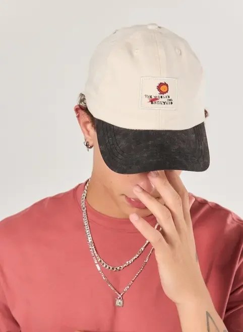 boné bicolor backyard boné bicolor backyard