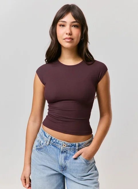 blusa básica manga japonesa blusa básica manga japonesa