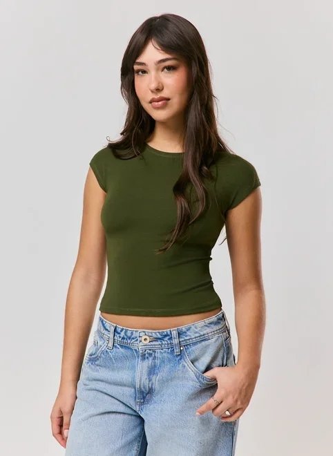 blusa básica manga japonesa blusa básica manga japonesa