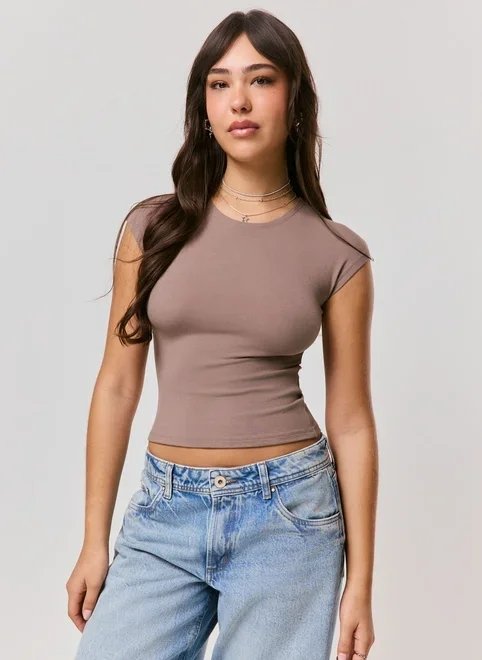blusa básica manga japonesa blusa básica manga japonesa
