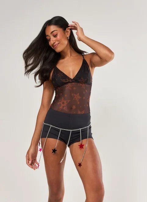 body chain chuva estrelas body chain chuva estrelas