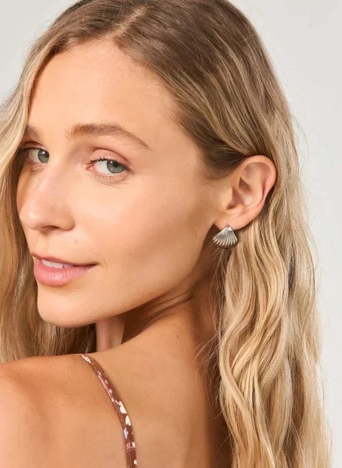 kit brincos prateados fundo do mar kit brincos prateados fundo do mar