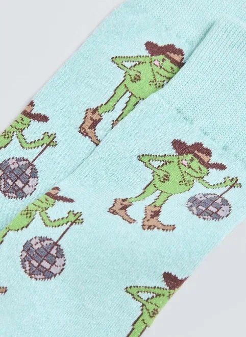 meia verde sapo cowboy meia verde sapo cowboy