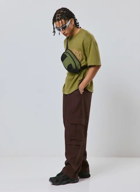 calça cargo oversized calça cargo oversized