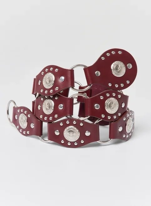 cinto entremeio boho bordô cinto entremeio boho bordô