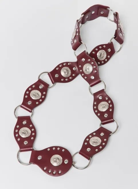 cinto entremeio boho bordô cinto entremeio boho bordô