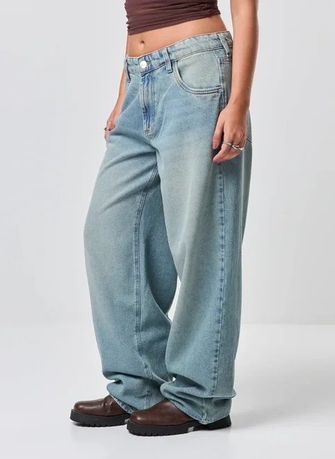 calça jeans dirty baggy cintura baixa calça jeans dirty baggy cintura baixa