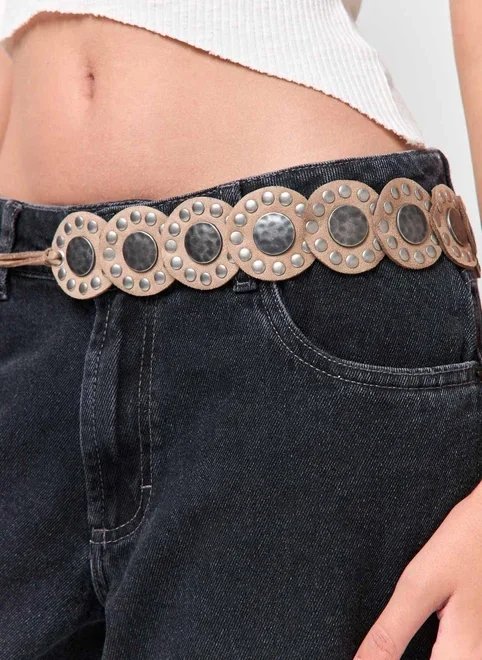 cinto boho com medalhas cinto boho com medalhas